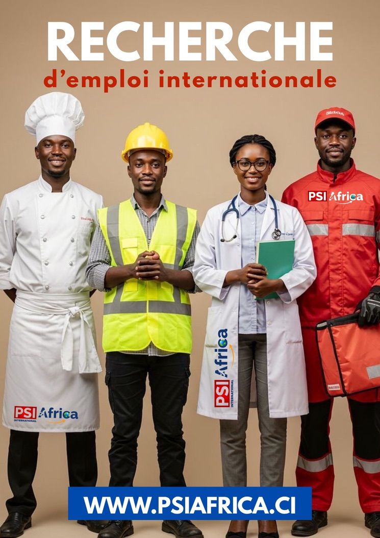 Recherche d'emploi international PSI AFRICA