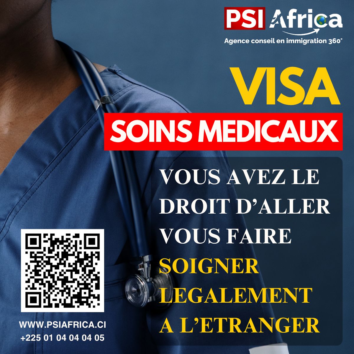 Visa - Soins médicaux